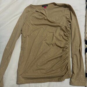 Vince Camuto Gold Top